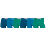 CR7 Trunks - 6 Pack Soft Bamboo Men (blue/green)