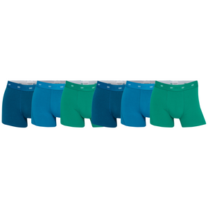 CR7 Trunks 6 Pack Soft Bamboo Men Blue Green – official CR7 underwear Europe mycr7.eu