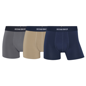 CR7 Trunks 3 Pack Men Microfiber Multicolour – official CR7 underwear Europe mycr7.eu