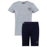 CR7 Pyjama short - Boys (grey/blue)