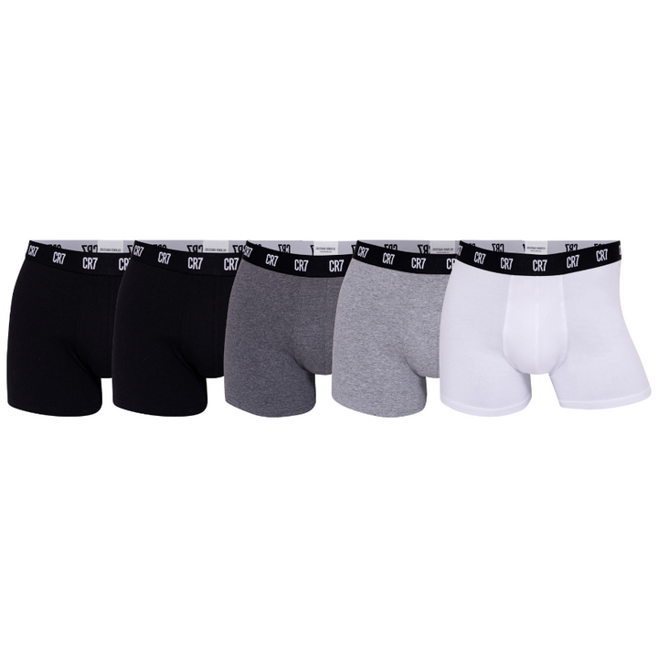 CR7 Trunks 5 Pack Men Multicolour – official CR7 underwear Europe mycr7.eu