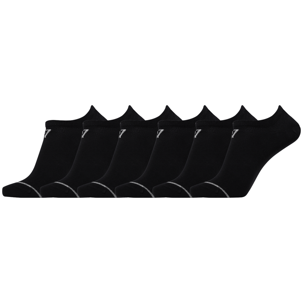 CR7 Socks 6 Pack Footies Bamboo Men Black – official CR7 underwear Europe mycr7.eu