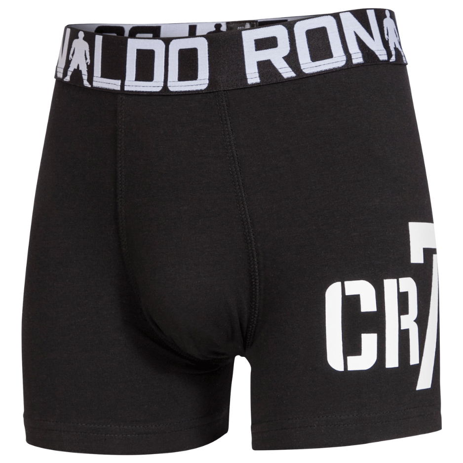 CR7 Trunks 6 Pack Boys Black – official CR7 underwear Europe mycr7.eu