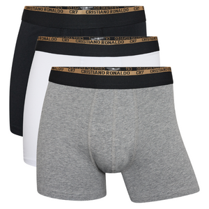 CR7 Trunks 3 Pack Men Multicolour – official CR7 underwear Europe mycr7.eu