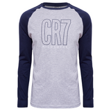 CR7 Pyjama Men Grey Blue – official CR7 underwear Europe mycr7.eu