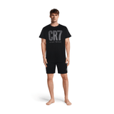 CR7 Pyjama Short Men Black – official CR7 underwear Europe mycr7.eu