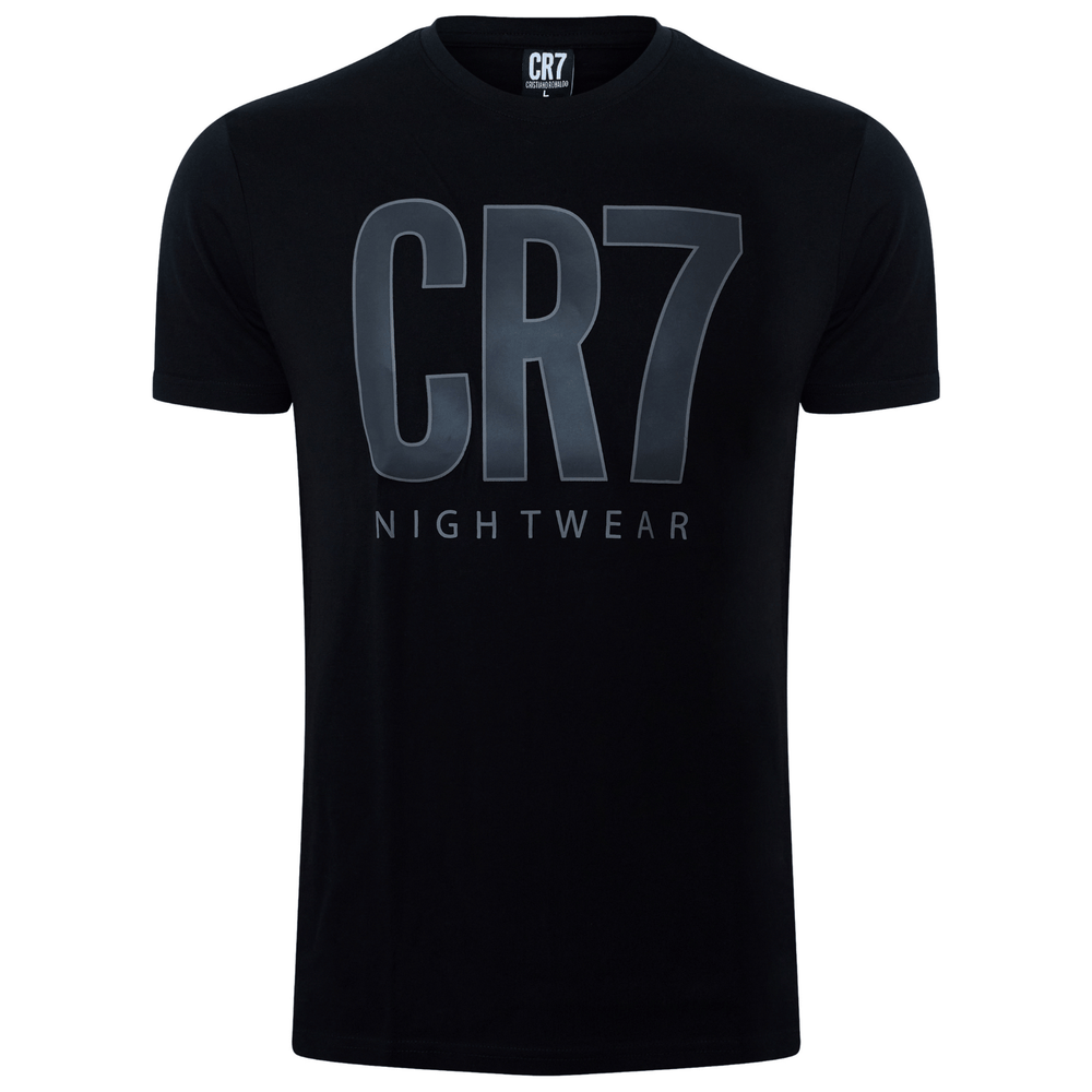 CR7 Pyjama Short Men Black – official CR7 underwear Europe mycr7.eu