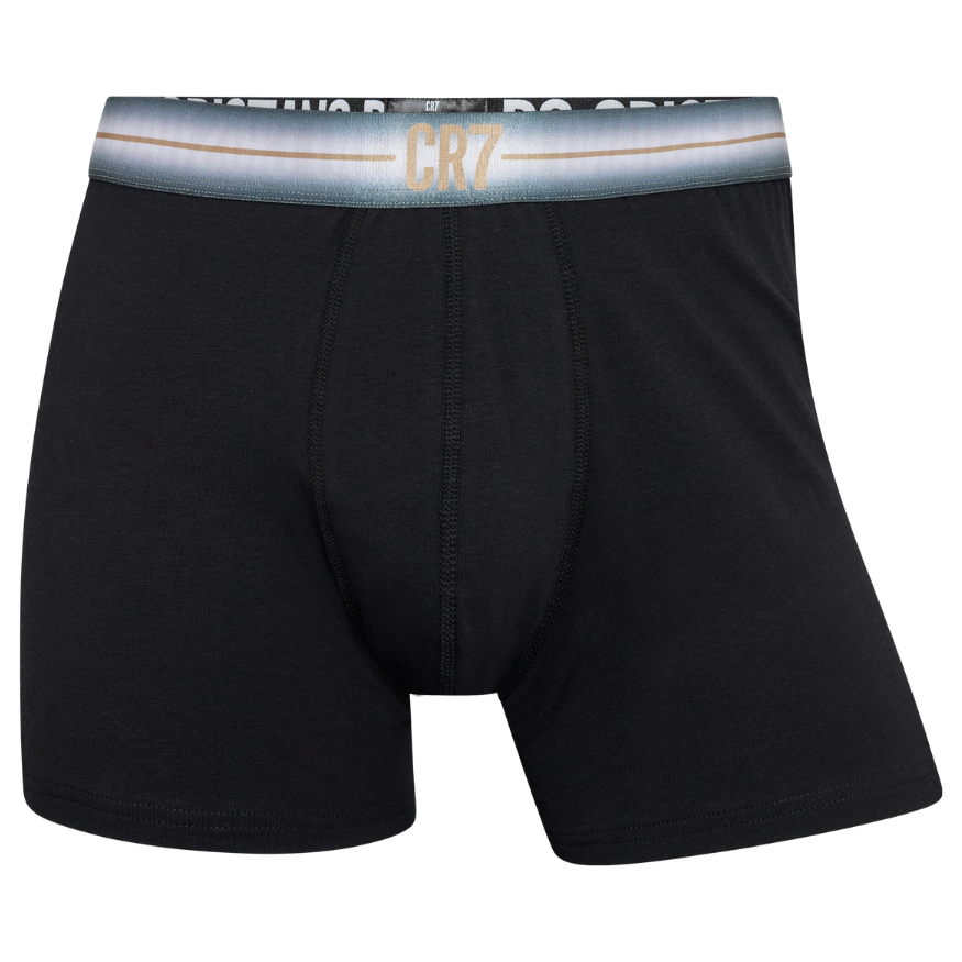 CR7 Trunks 3 Pack Men Black – official CR7 underwear Europe mycr7.eu