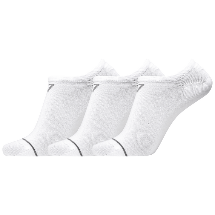 CR7 Socks 3 Pack Footies Men White – official CR7 underwear Europe mycr7.eu