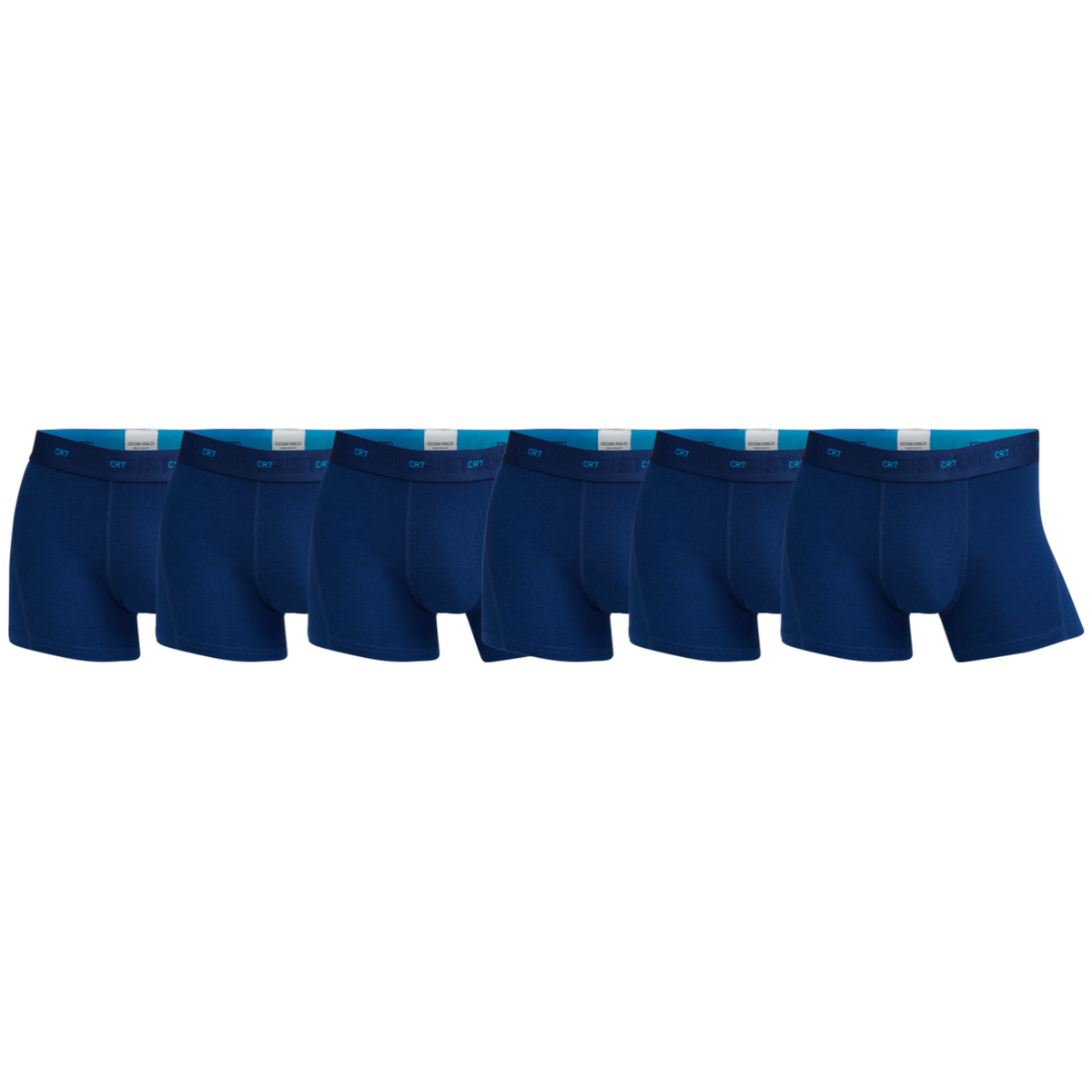 CR7 Trunks 6 Pack Soft Bamboo Men Dark Blue – official CR7 underwear Europe mycr7.eu