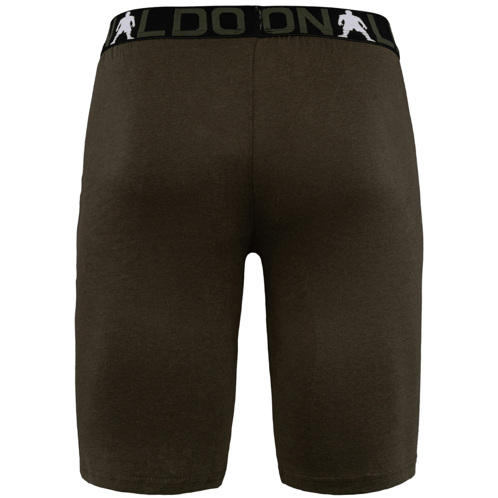 CR7 Pyjama Short Boys Dark Green Khaki – official CR7 underwear Europe mycr7.eu