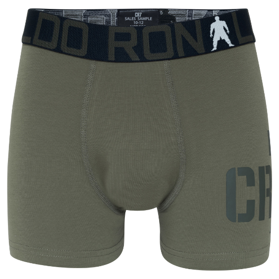 CR7 Trunks 4 Pack Bamboo Boys Black Khaki – official CR7 underwear Europe mycr7.eu