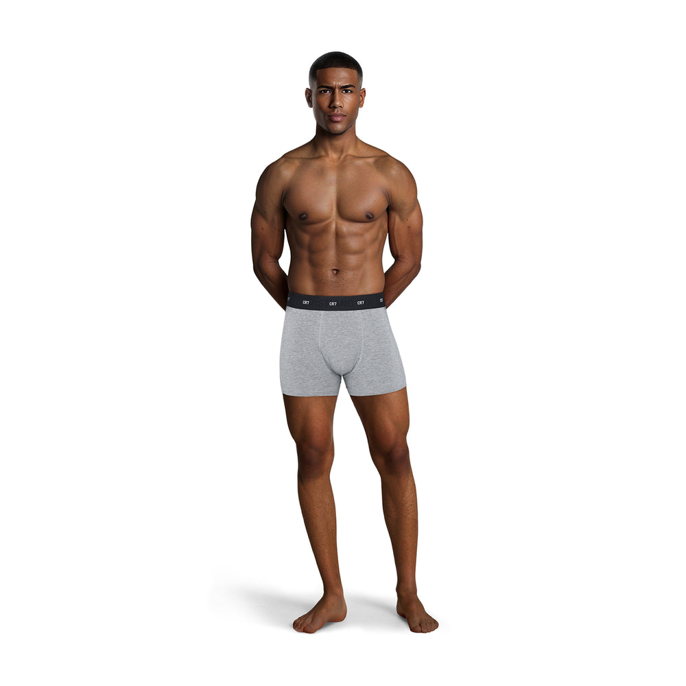 CR7 Trunks 3 Pack Soft Bamboo Men Black Grey – official CR7 underwear Europe mycr7.eu