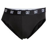 CR7 Briefs 3 Pack Men Black – official CR7 underwear Europe mycr7.eu