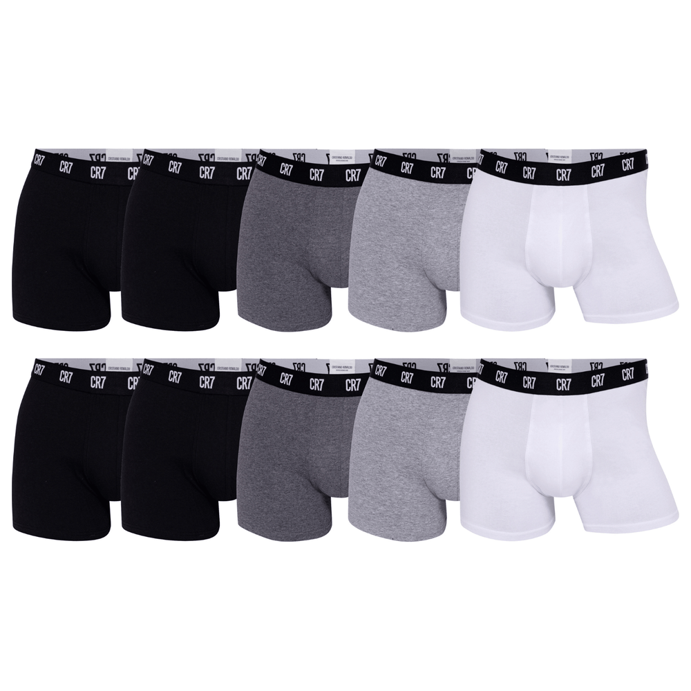 CR7 Trunks 10 Pack Men Multicolour – official CR7 underwear Europe mycr7.eu