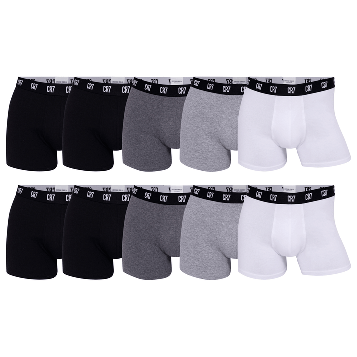 CR7 Trunks 10 Pack Men Multicolour – official CR7 underwear Europe mycr7.eu