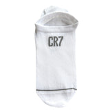 CR7 Socks 3 Pack Footies Men White – official CR7 underwear Europe mycr7.eu