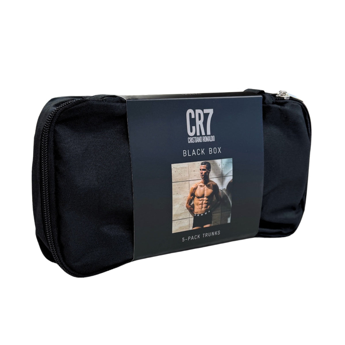 CR7 Trunks 5 Pack Men Travel Bag Black – official CR7 underwear Europe mycr7.eu