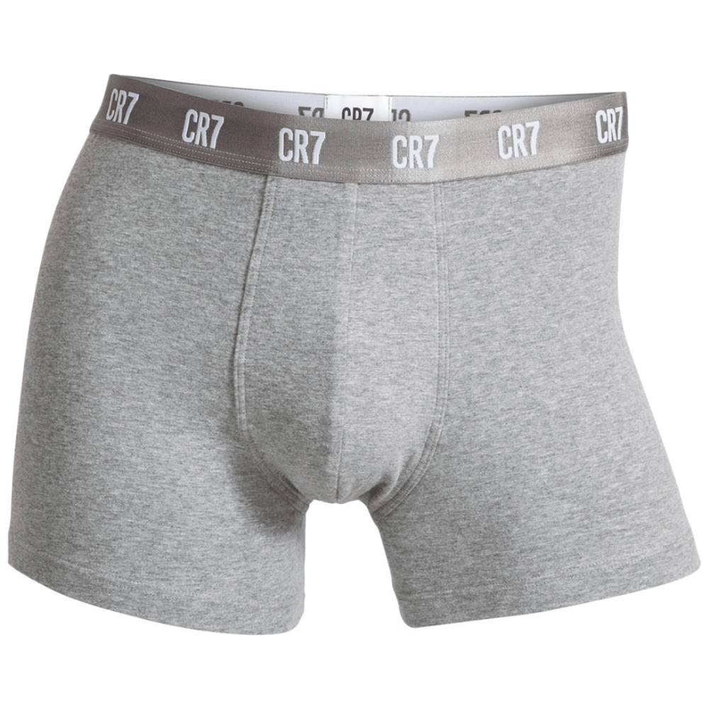 CR7 Trunks 3 Pack Men Black White Grey – official CR7 underwear Europe mycr7.eu