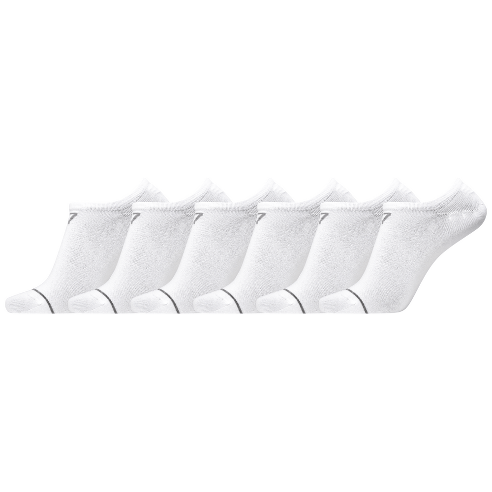 CR7 Socks 6 Pack Footies Men White – official CR7 underwear Europe mycr7.eu
