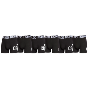 CR7 Trunks 6 Pack Boys Black – official CR7 underwear Europe mycr7.eu