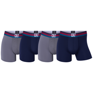 CR7 Trunks 4 Pack Men Microfiber Multicolour – official CR7 underwear Europe mycr7.eu