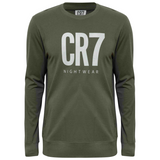 CR7 Pyjama Men Green Grey – official CR7 underwear Europe mycr7.eu