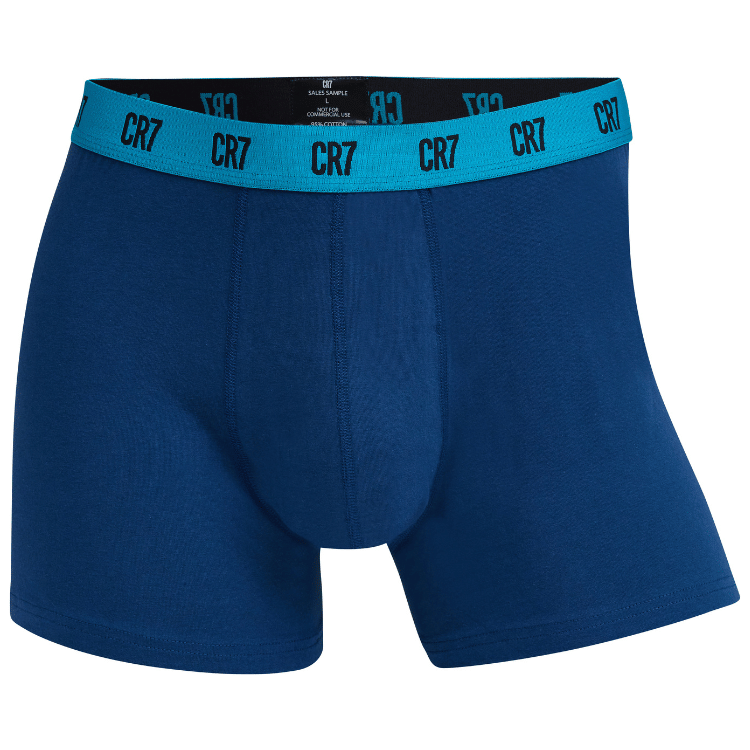 CR7 Trunks 3 Pack Men Blue Mix – official CR7 underwear Europe mycr7.eu