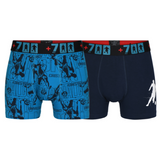 CR7 Trunks 2 Pack Boys Blue Mix – official CR7 underwear Europe mycr7.eu