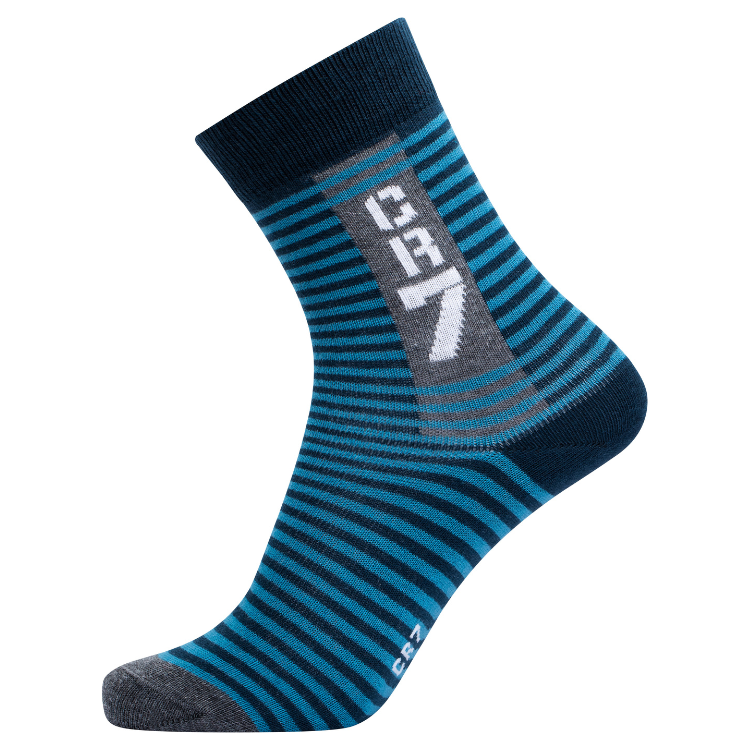 CR7 Socks 3 Pack Boys Fine Stripes Mix – official CR7 underwear Europe mycr7.eu