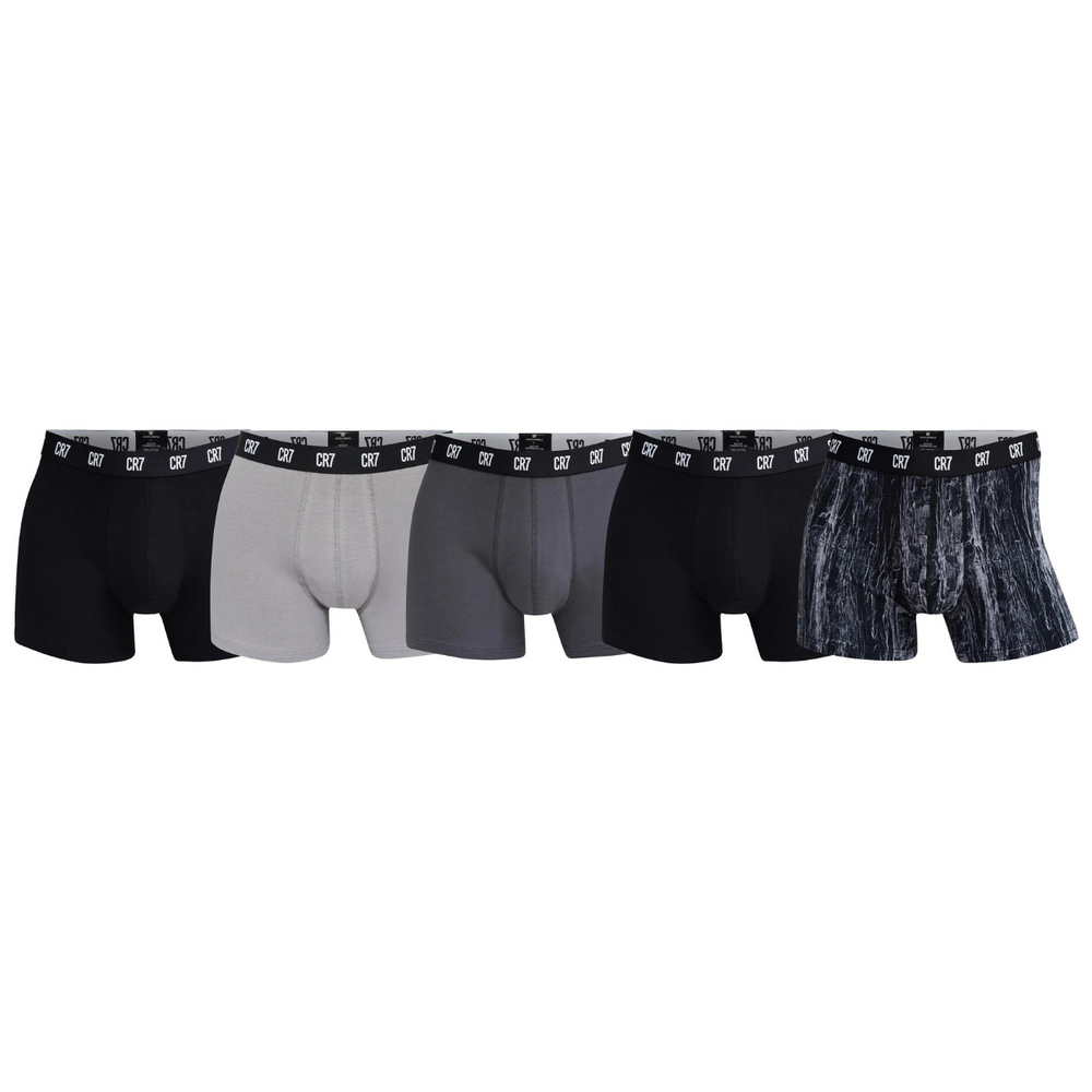 CR7 Trunks 5 Pack Fashion Men Travel Bag Dark Mix – official CR7 underwear Europe mycr7.eu