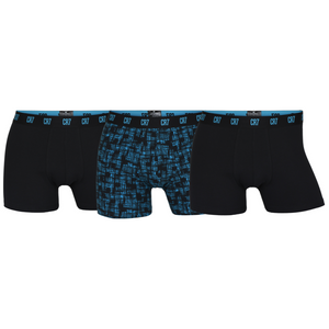 CR7 Trunks 3 Pack Men Black Blue Mix – official CR7 underwear Europe mycr7.eu
