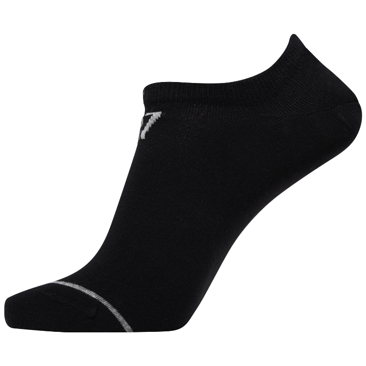 CR7 Socks 3 Pack Footies Men Black – official CR7 underwear Europe mycr7.eu