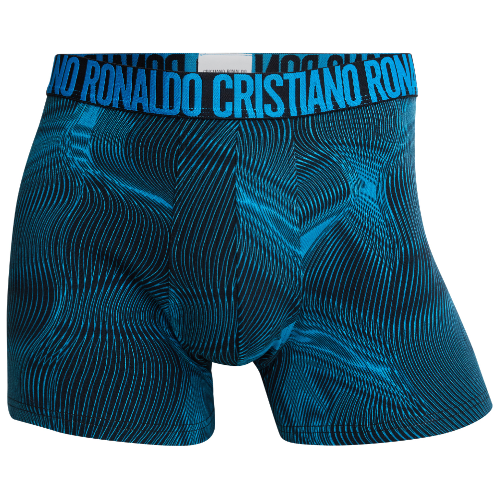 CR7 Trunks 3 Pack Men Blue Mix Uni Pattern – official CR7 underwear Europe mycr7.eu