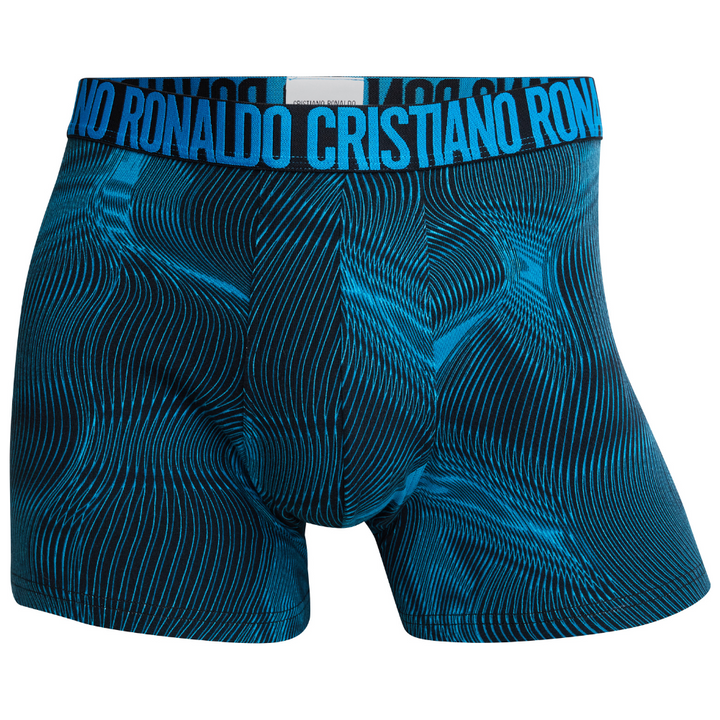 CR7 Trunks 3 Pack Men Blue Mix Uni Pattern – official CR7 underwear Europe mycr7.eu