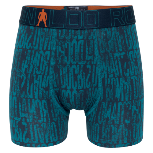 CR7 Trunks 2 Pack Boys Blue Green Mix – official CR7 underwear Europe mycr7.eu