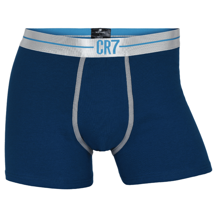 CR7 Trunks 2 Pack Men Grey Blue Mix – official CR7 underwear Europe mycr7.eu