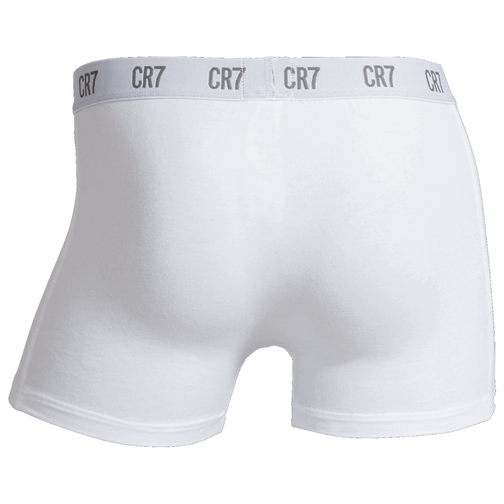 CR7 Trunks 3 Pack Men White – official CR7 underwear Europe mycr7.eu