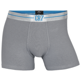 CR7 Trunks 2 Pack Men Grey Blue Mix – official CR7 underwear Europe mycr7.eu