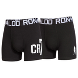 CR7 Trunks 2 Pack Boys Black – official CR7 underwear Europe mycr7.eu
