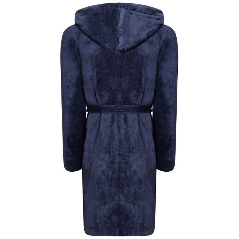 CR7 Bathrobe Men Dark Blue – official CR7 underwear Europe mycr7.eu