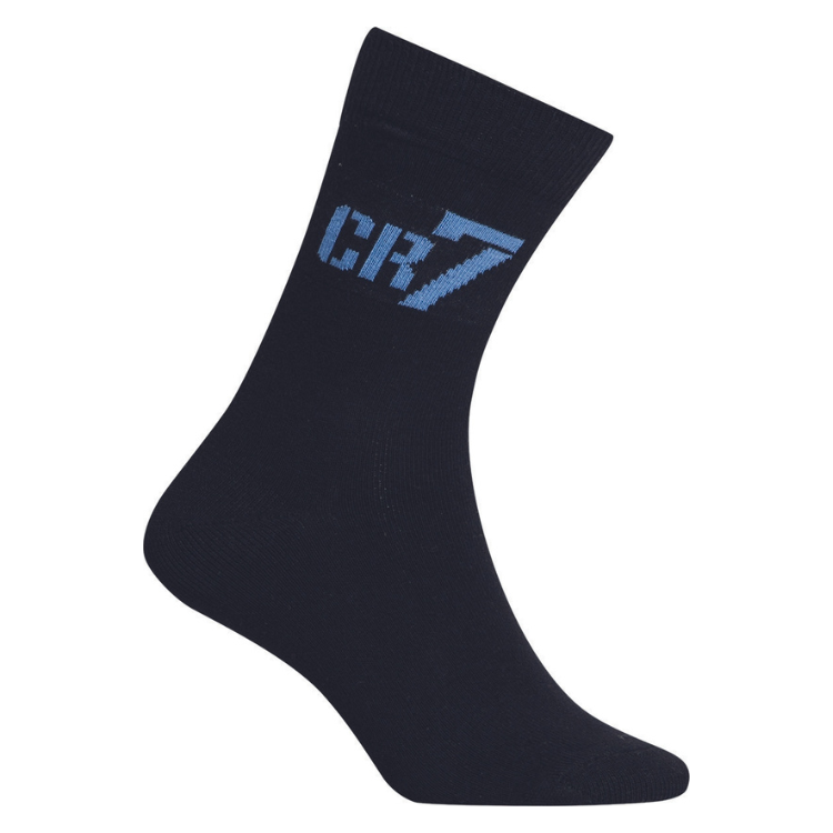 CR7 Socks 3 Pack Boys Black – official CR7 underwear Europe mycr7.eu