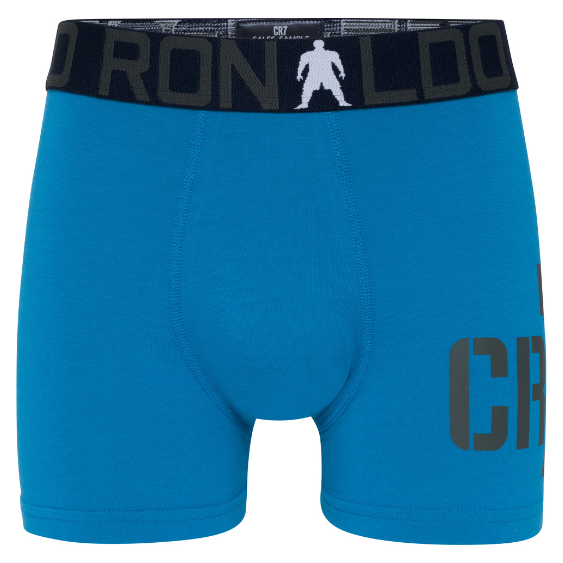 CR7 Trunks 2 Pack Bamboo Boys Blue Mix – official CR7 underwear Europe mycr7.eu
