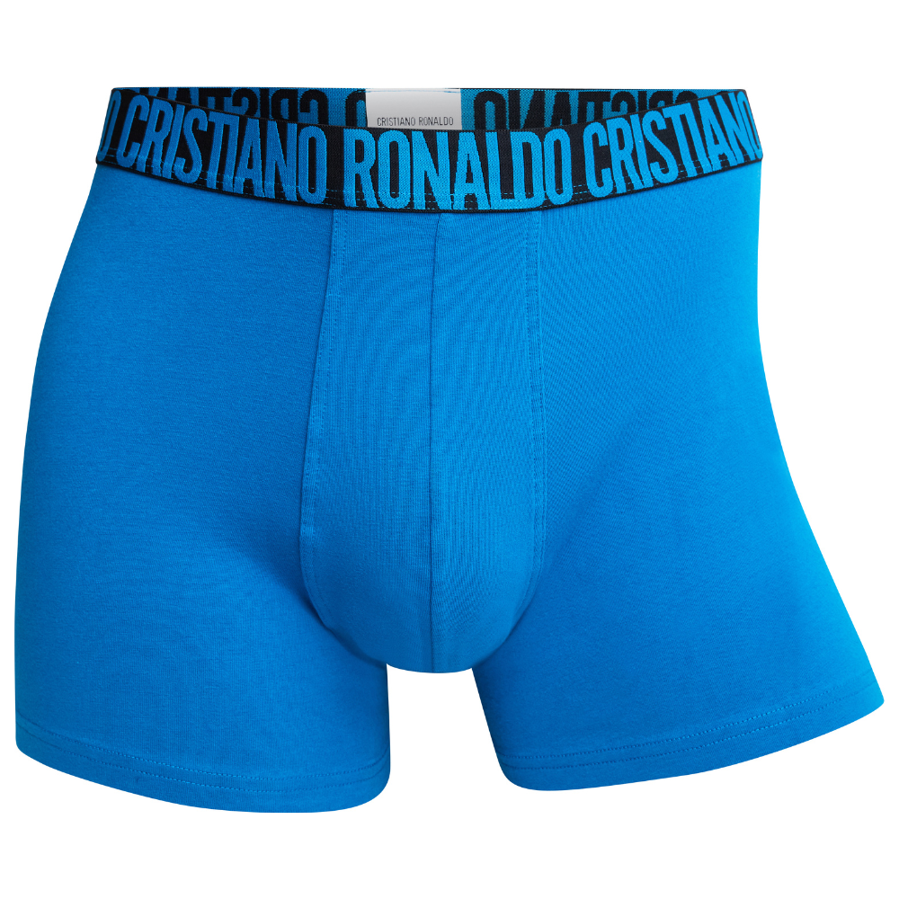 CR7 Trunks 3 Pack Men Blue Mix Uni Pattern – official CR7 underwear Europe mycr7.eu
