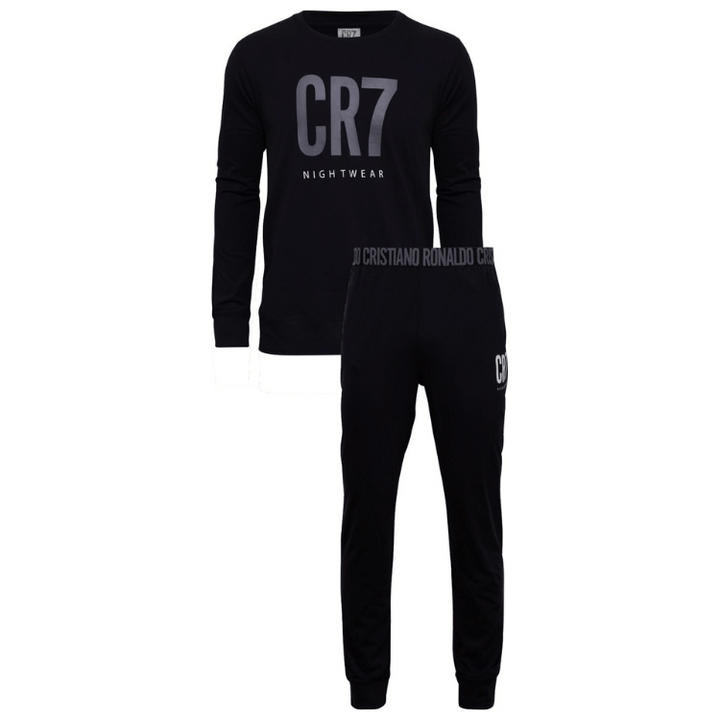 CR7 Pyjama Men Black Uni – official CR7 underwear Europe mycr7.eu
