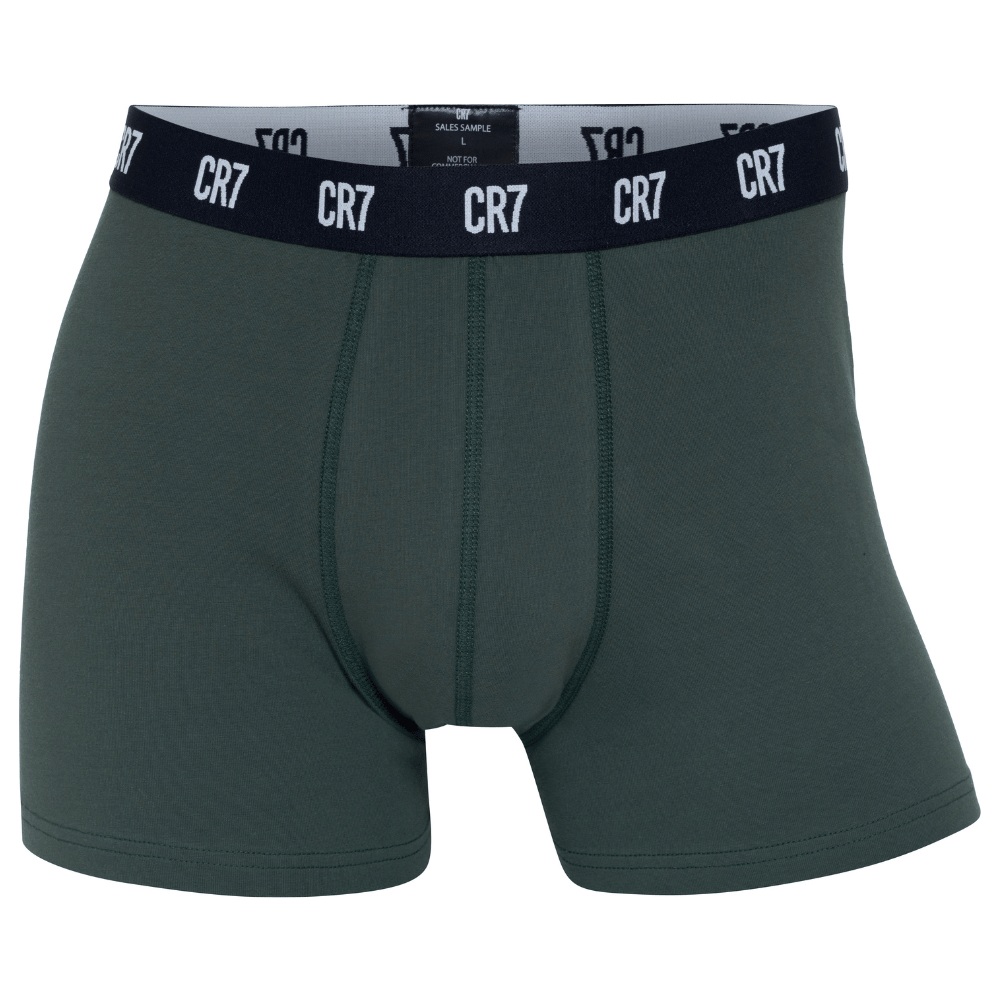 CR7 Trunks 3 Pack Men Black Khaki Mix – official CR7 underwear Europe mycr7.eu