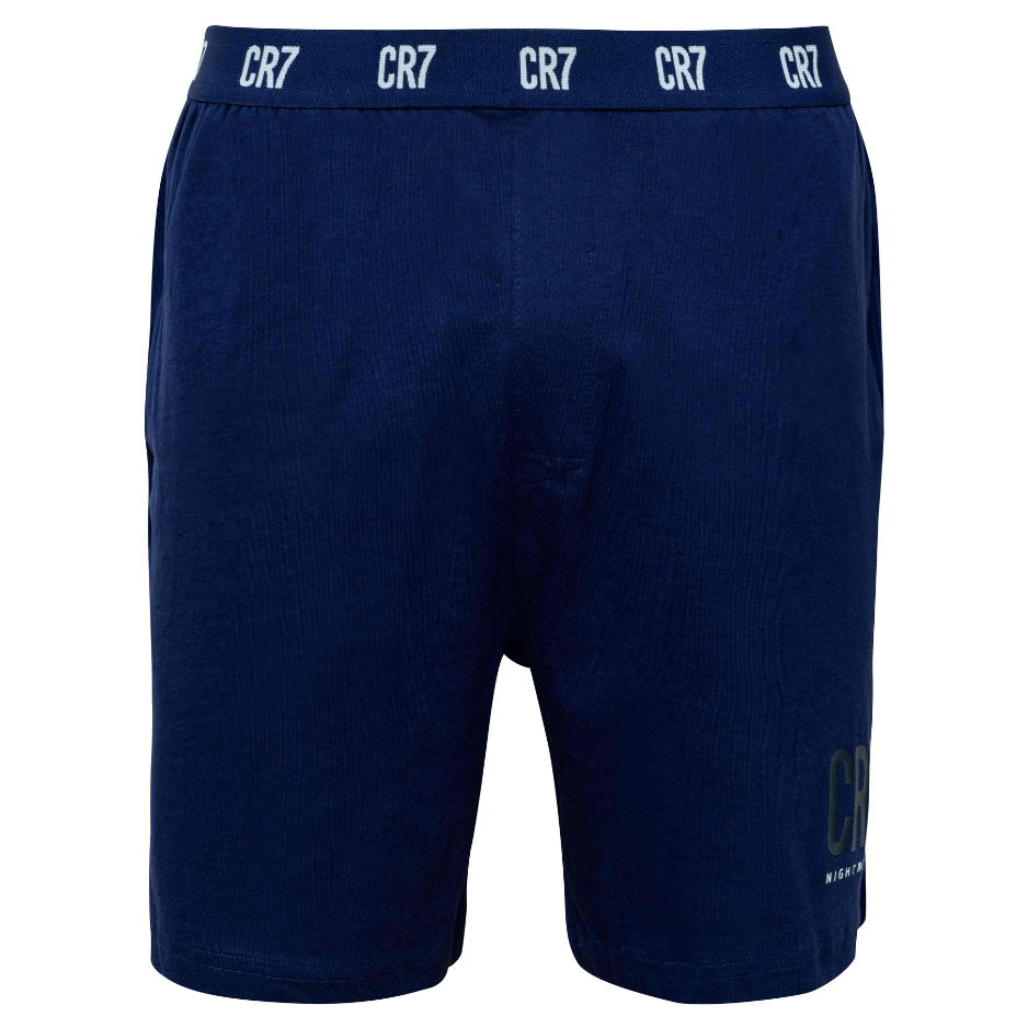 CR7 Pyjama Short Men Grey Dark Blue – official CR7 underwear Europe mycr7.eu