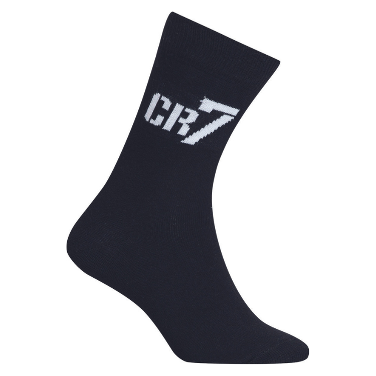 CR7 Socks 3 Pack Boys Black – official CR7 underwear Europe mycr7.eu