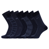 CR7 Socks 7 Pack Men Blue Mix – official CR7 underwear Europe mycr7.eu