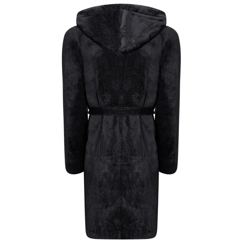 CR7 Bathrobe Men Black – official CR7 underwear Europe mycr7.eu